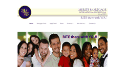 Desktop Screenshot of meritemortgage.com